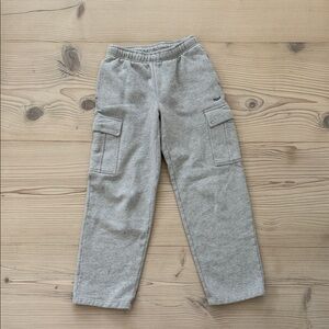Aritzia Light Gray Cargo Sweatpants
